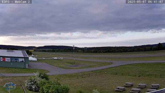 Webcam, Blick in Richtung Windsack